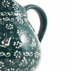 Outlet Yesil Ve Beyaz Boyali Round Jug, 2 Litre Tableware Brands|Jugs & Bottles