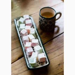 Discount Yesil Ve Beyaz Boyali Serving Tray, 26.5x8cm Tableware Brands|Serveware