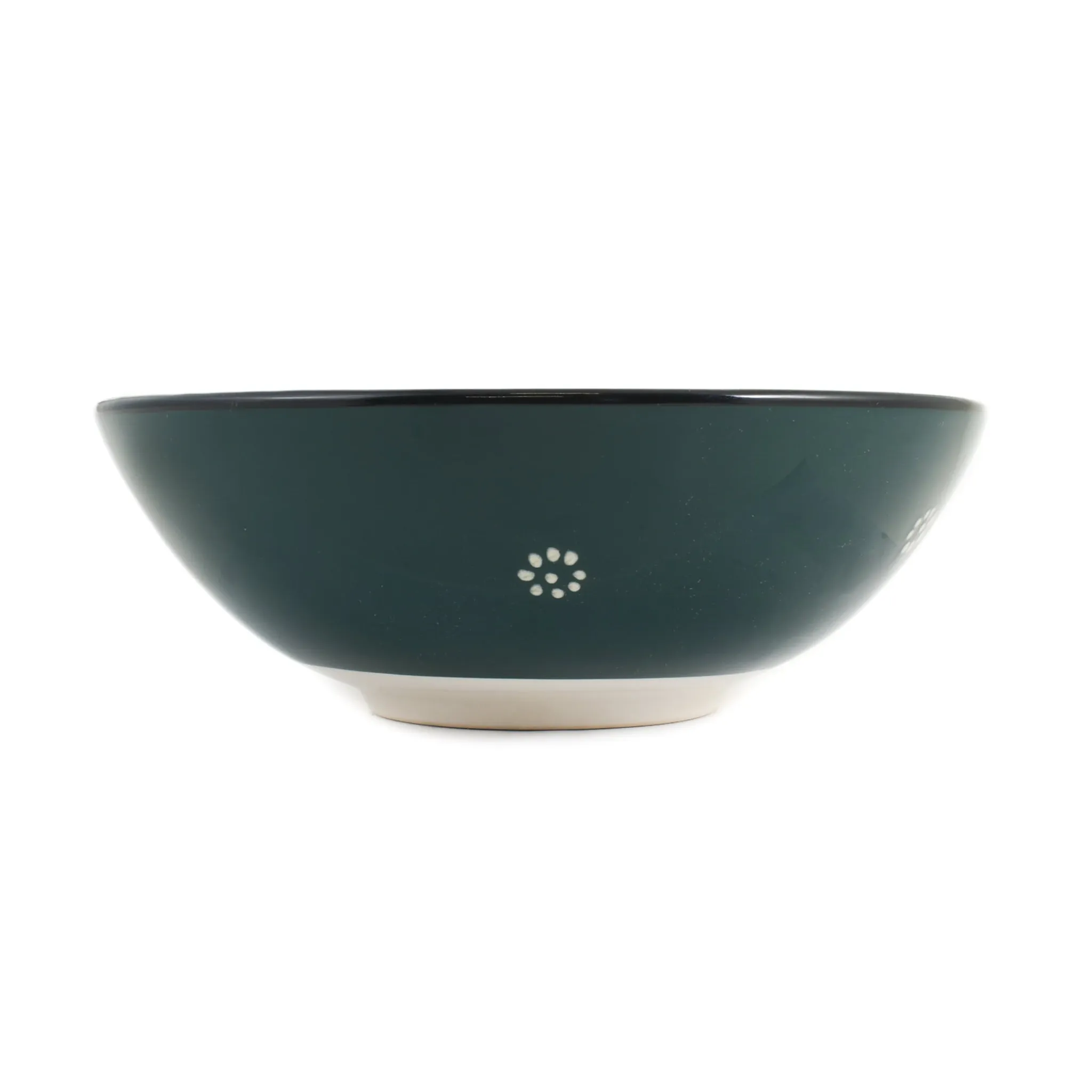 Outlet Yesil Ve Beyaz Boyali Serving Bowl, 26cm Tableware Brands|Crockery & Dinnerware