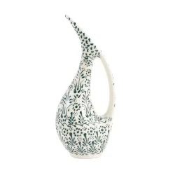 Hot Yesil Ve Beyaz Boyali Tall Jug, 385ml Tableware Brands|Jugs & Bottles