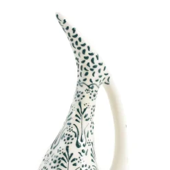 Hot Yesil Ve Beyaz Boyali Tall Jug, 385ml Tableware Brands|Jugs & Bottles