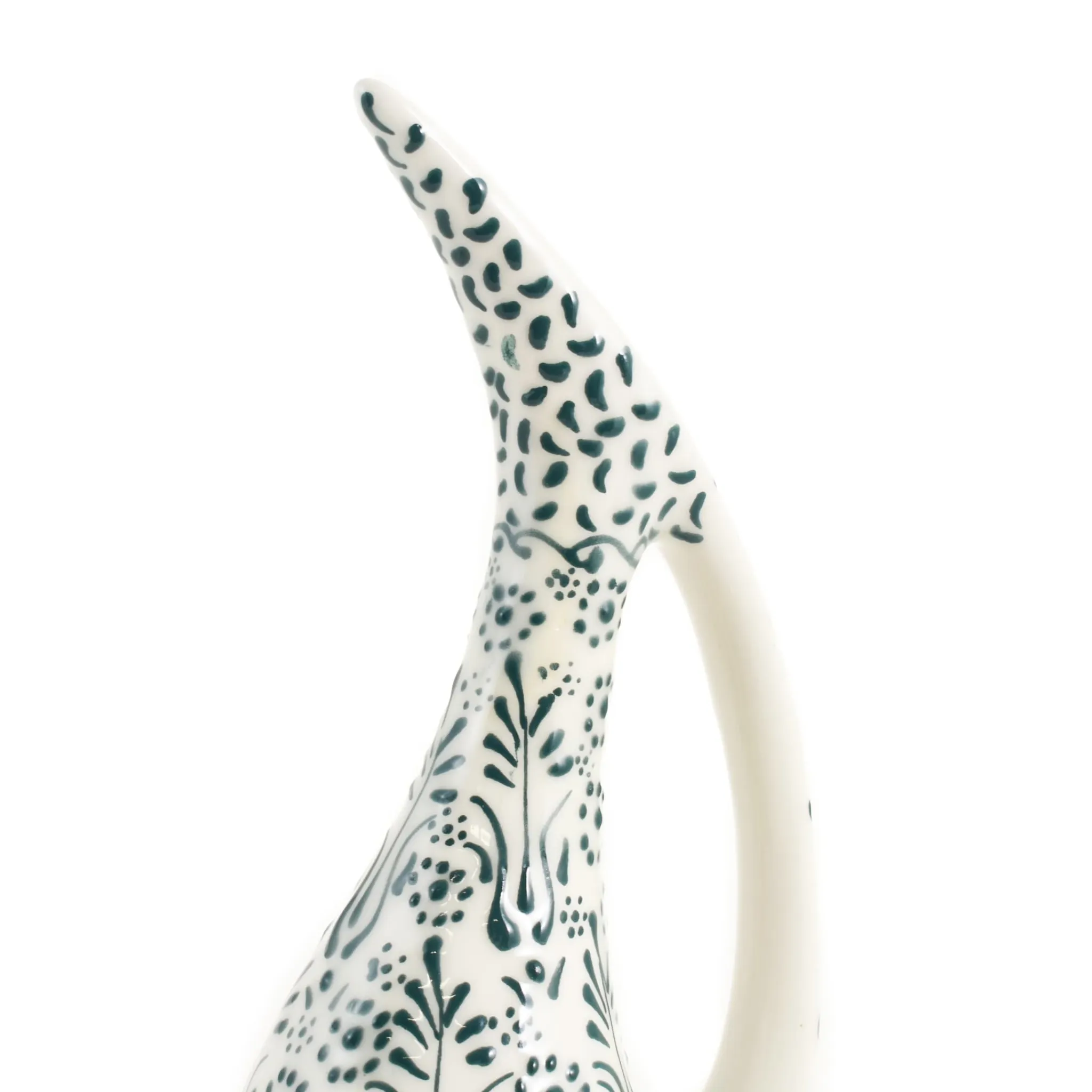 Hot Yesil Ve Beyaz Boyali Tall Jug, 385ml Tableware Brands|Jugs & Bottles
