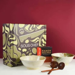 Best Yukishino Ramen Bowl Set Japanese Ingredients|Japanese Tableware