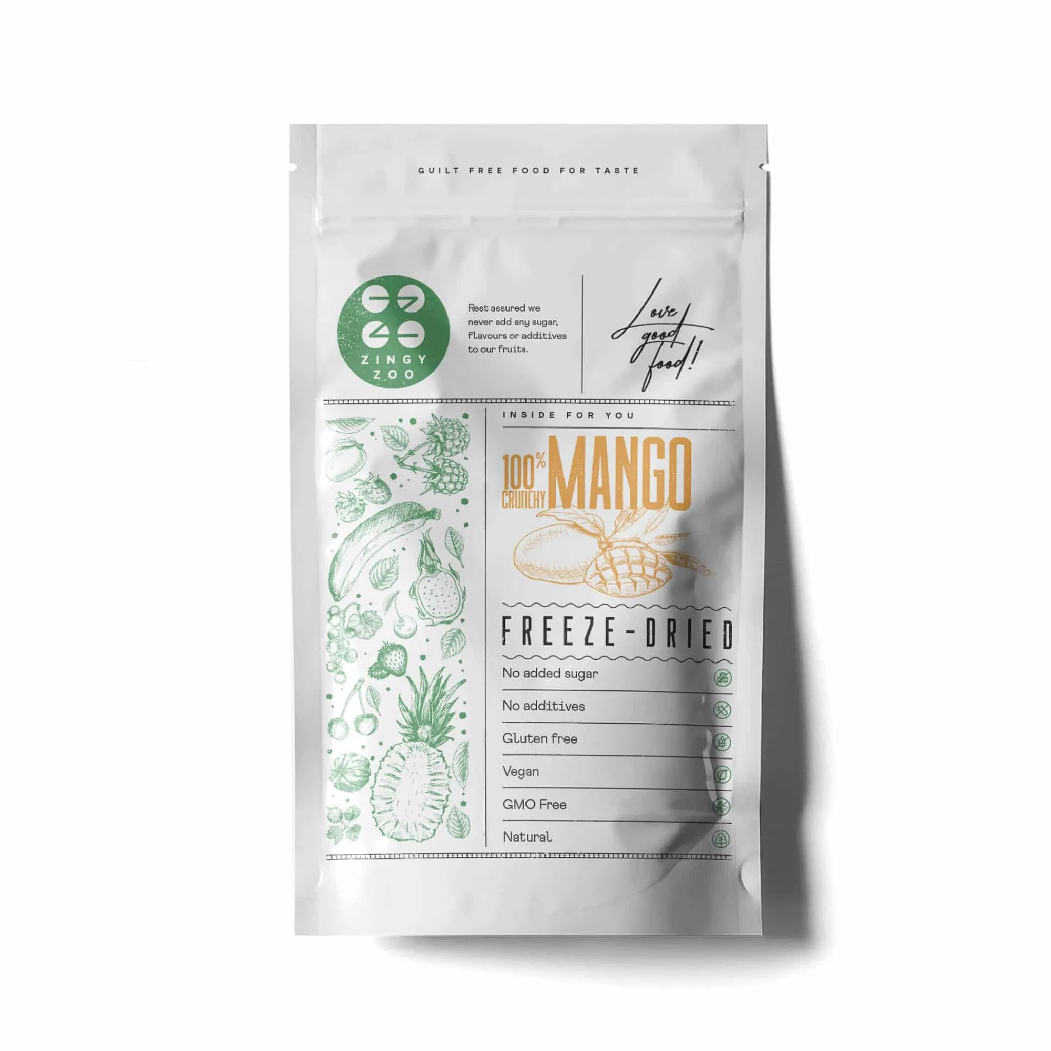 Online Freeze Dried Mango Pieces, 100g Ingredients Brands|Baking Ingredients