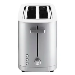 Enfinigy Silver Toaster, 2 Long Slots Kitchen Electricals